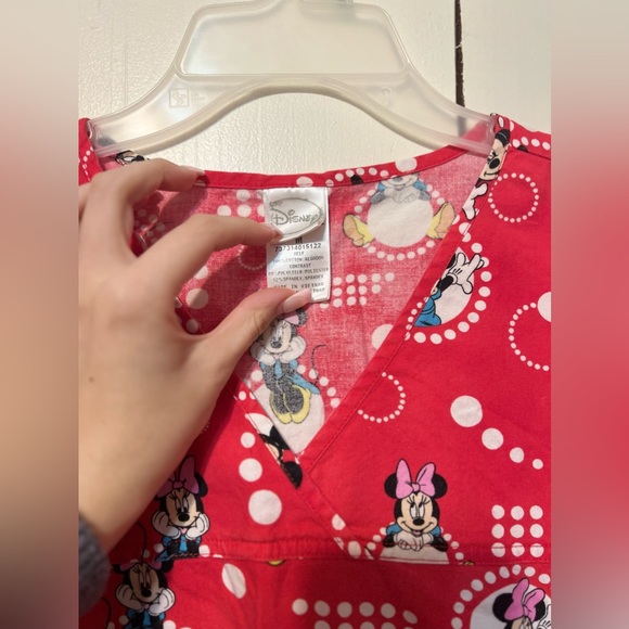 Mickey Mouse scrub top - Picture 2 of 3